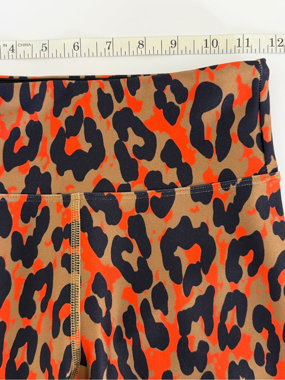 Heroine Sport Leopard Print High Rise Compression Leggings Size Small - Picture 6 of 6